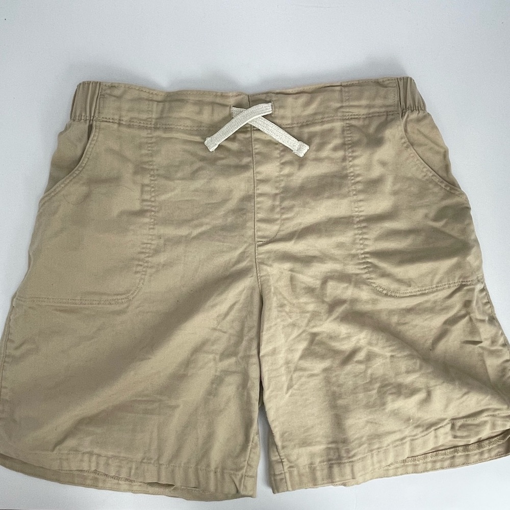 Wonder Nation Khaki Shorts: Tan Solid Bottoms Girls Size XL
